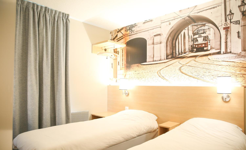Bedroom 3, Hotel Inn Design Resto Novo Chateaubriant, Loire-Atlantique
