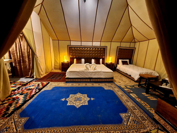 Bedroom 2, Luxury Sahara Camp, Errachidia