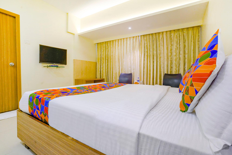 Bedroom 3, FabHotel Kuber, Thane