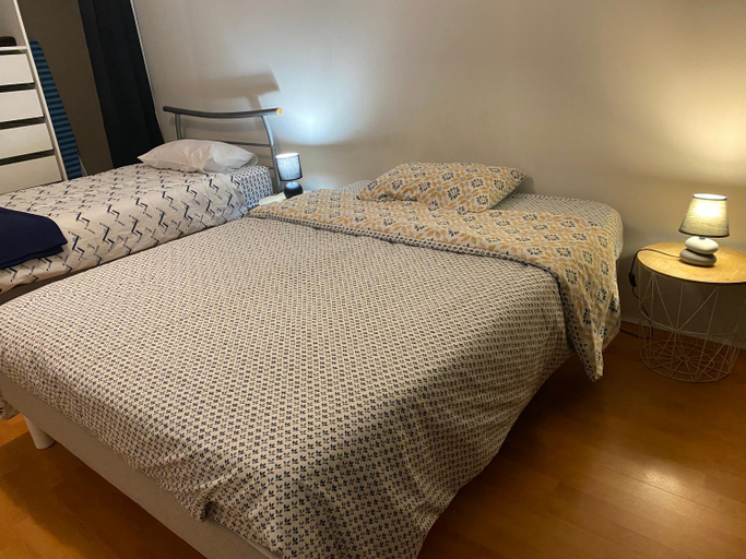 Bedroom 1, Maison proche Lyon Centrale du Bugey, Ain