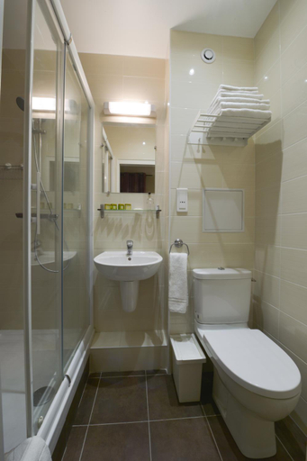 Bathroom 4, Hotel du Quai de Seine, Paris