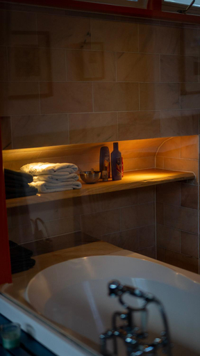 Bathroom 2, Amsterdam Center - Houseboat B&B by Captain Ricard, Amsterdam