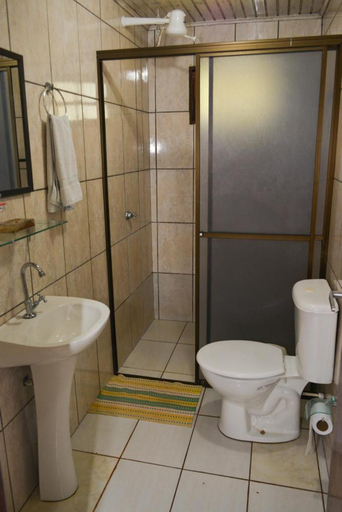 Bathroom 3, IguassuEcoHostel - Eco Suites - Hostel mais proximo das Cataratas, Foz do Iguaçu