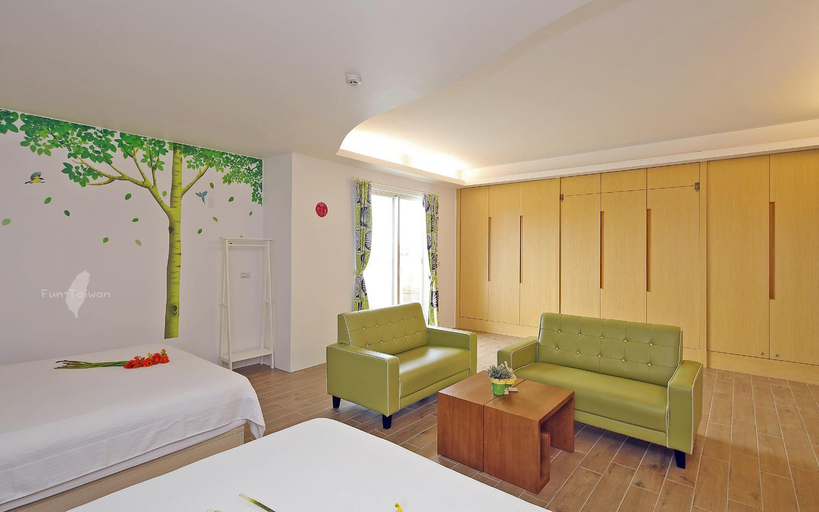 Bedroom 1, Jin Zhu Ya Bed and Breakfast, Yilan