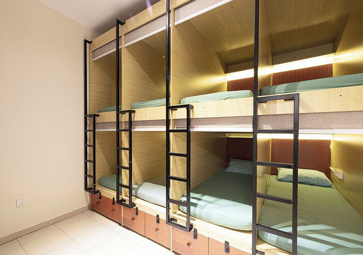 Bedroom 5, Next'House - Business Boulevard Hostel, Dubai