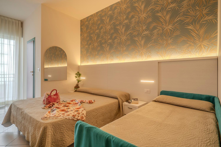 Bedroom 3, Hotel Faber, Rimini