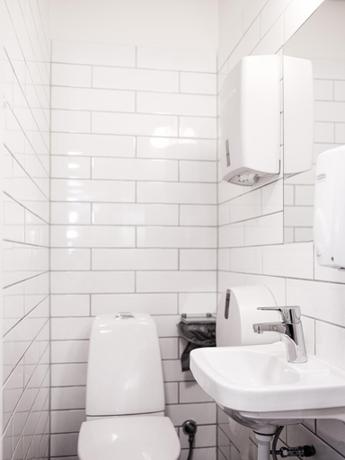 Bathroom 5, Norrland YMCA Hostel, Umeå