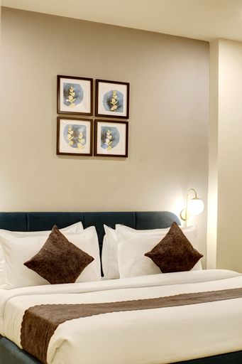Bedroom 4, Saltstayz Select - Golf Course Road & Sector 27, Gurgaon