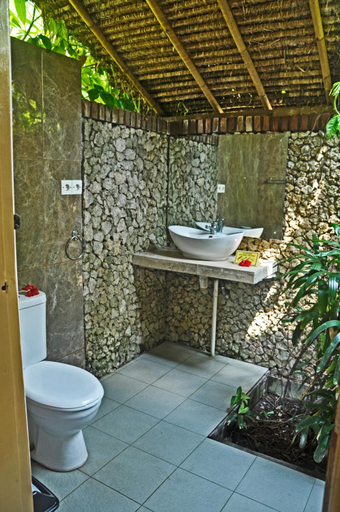 Bathroom 4, Bayside Bungalows, Karangasem