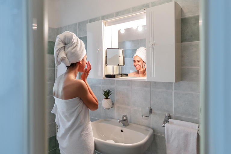 Bathroom 5, Nettuno Residence Hotel, Verona
