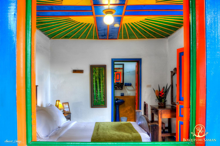 Bedroom 4, Hotel Bosques Del Saman Alcala, Filandia
