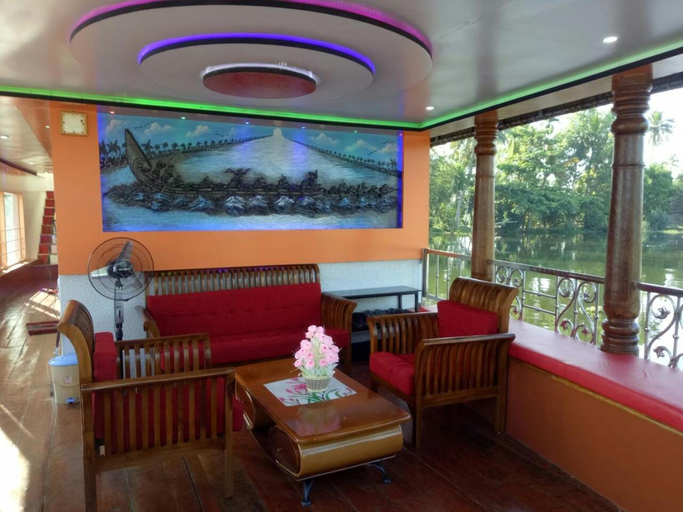 Public Area, Marari houseboat, Alappuzha