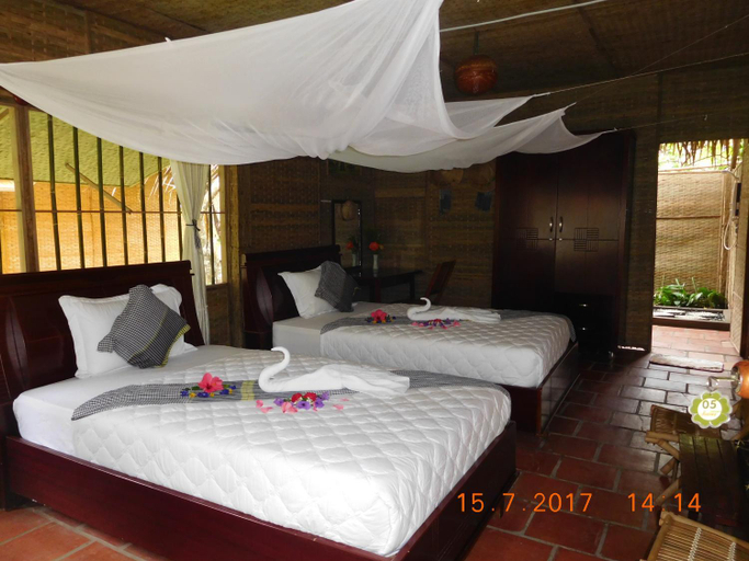 Bedroom 3, Mekong Eco Lodge Bungalow, Cai Lậy
