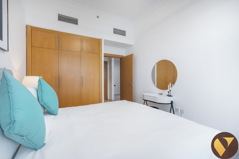 Bedroom 4, Canal & Partial Burj View Mayfair Tower, Dubai