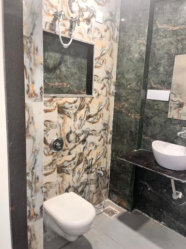 Bathroom 4, Hotel Lord Krishna Dham, Devbhumi Dwarka