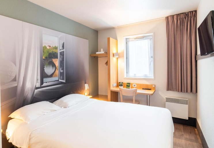 Bedroom 3, B&B Hotel Limoges 1, Haute-Vienne