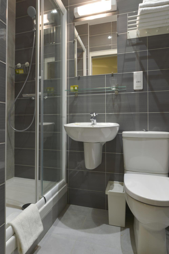 Bathroom 4, Hotel du Quai de Seine, Paris