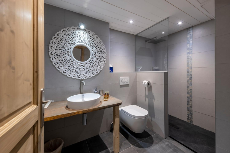 Bathroom, Hotel et Chalet Au Coin Du Feu Chilly Powder, Haute-Savoie