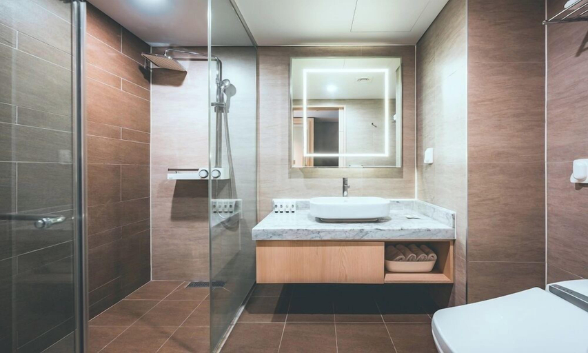 Bathroom 4, Wonju City Hotel HYEOKSIN, Wonju