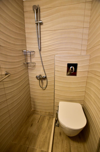Bathroom 2, Hotel Aghas Paleochora, Crete