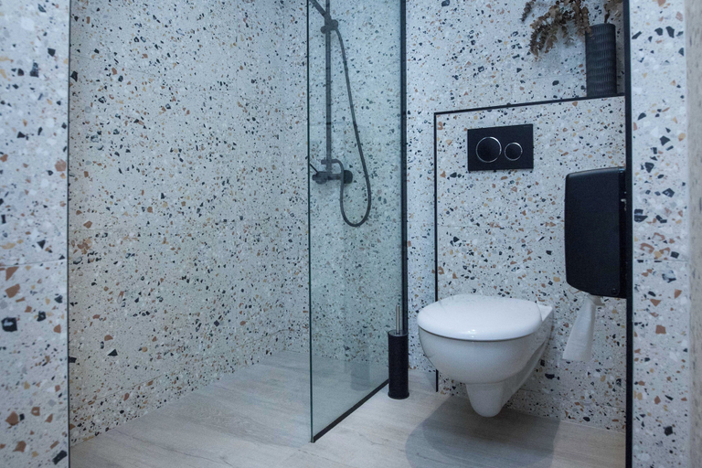 Bathroom 3, Lovely Brand New Studio byVictoria Metro, Attica