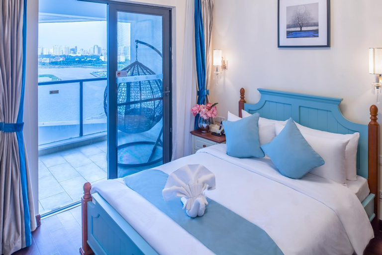 Bedroom 2, Evergrande Garden Apartment Hotel Haikou Bay, Haikou