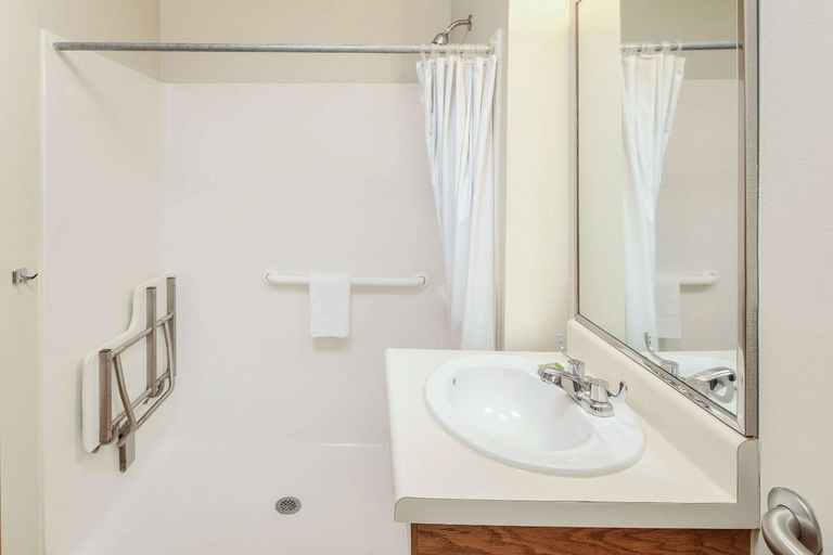 Bathroom 4, WoodSpring Suites Raleigh Apex, Wake