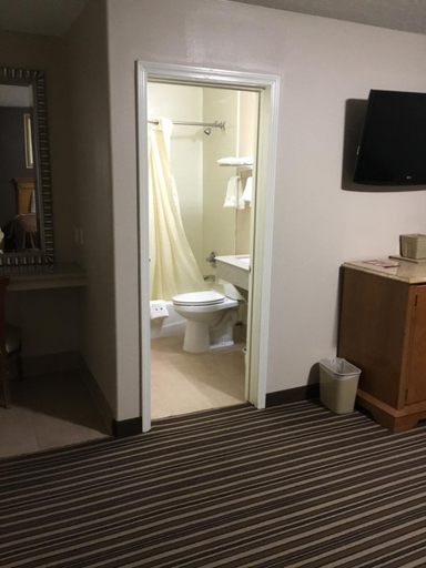Bathroom 2, Executive Inn Snyder, Scurry