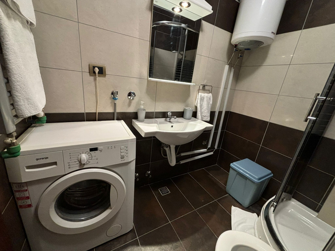 Bathroom 3, Belgrade Center Apartment  Studio, Belgrade