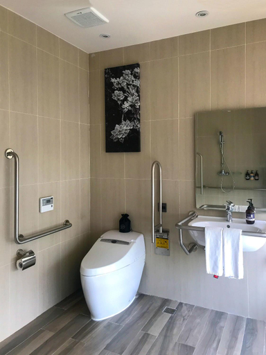 Bathroom 5, Hotel Day Plus Teascape, Chiayi City