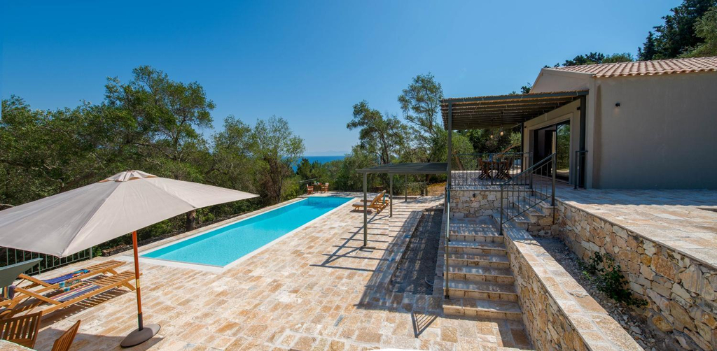 Exterior view 2, Villa Gionis, Ionian Islands