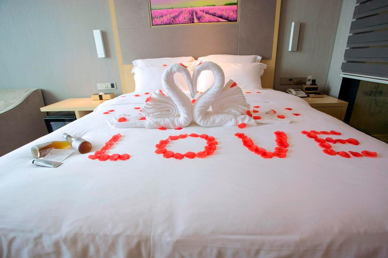 Bedroom 2, Lavande Hotels·Xinyi Fuhai Building, Maoming