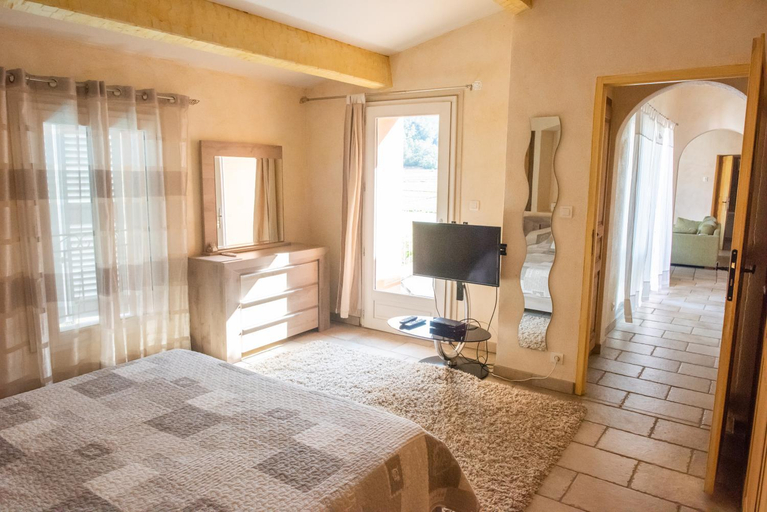 Bedroom 2, Chateau de Sainte Croix, Var