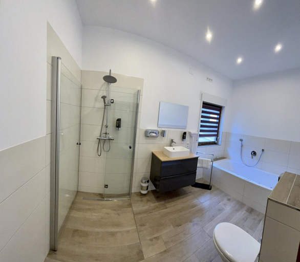 Bathroom 2, Landgasthof Waldeck, Miltenberg