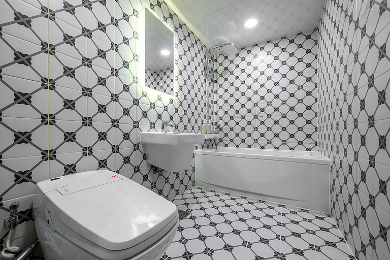 Bathroom 3, brown-dot hotel, Pyeongtaek