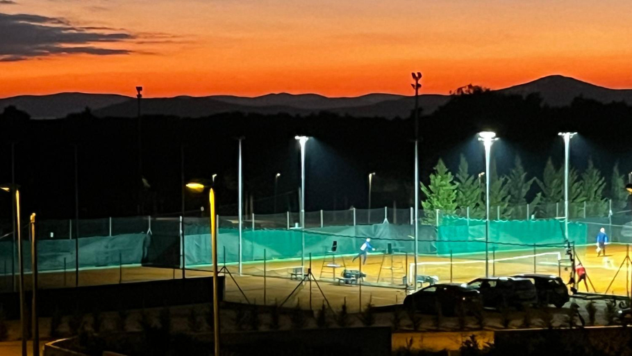 Tennis court, Pine Tree Villa, Pakoštane