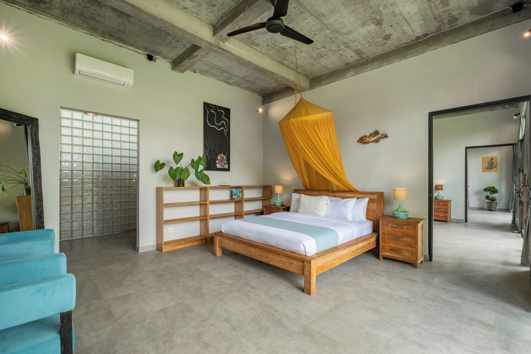 Bedroom 1, Private Pool Villa in ubud with Jungle View, Gianyar