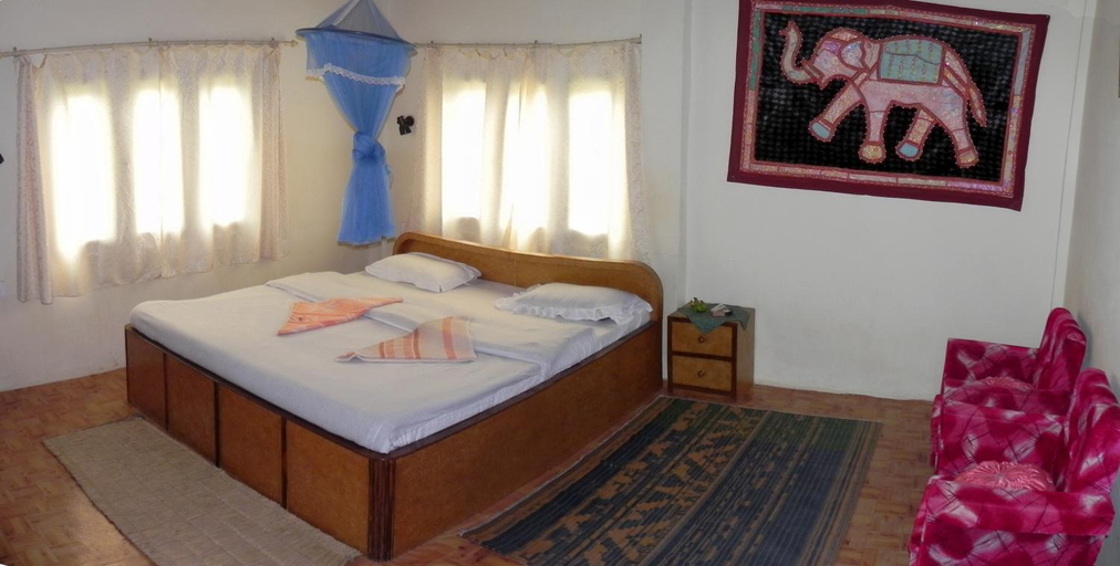 Bedroom, Racyshade Resort- Bardia National Park, Bheri