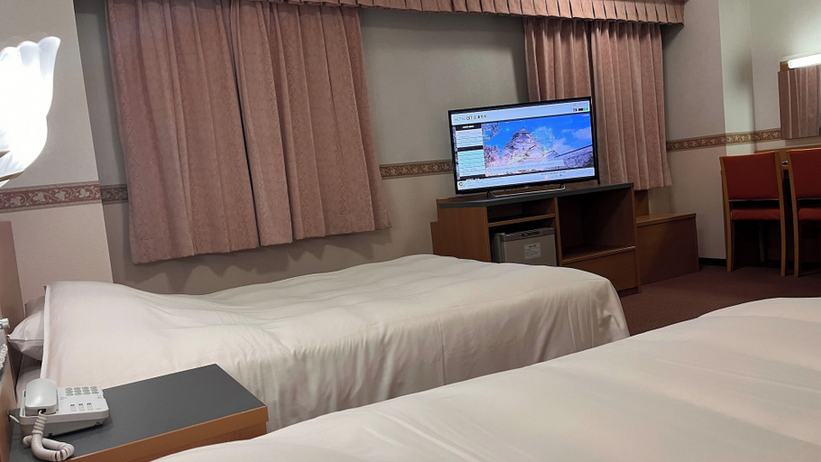 Bedroom 2, Hotel Alpha-One Aizuwakamatsu, Aizuwakamatsu