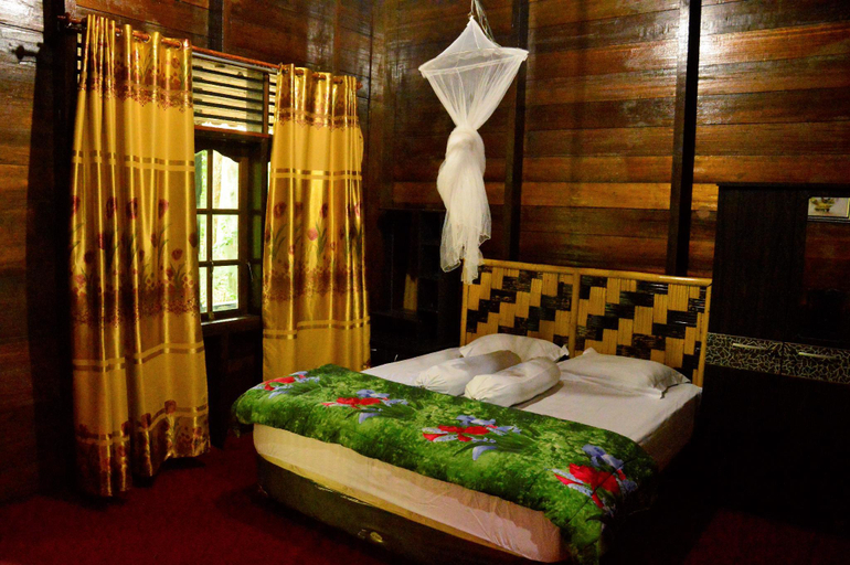 Bedroom 4, Double Bed 8 @ Leuser Ketambe Guesthouse, Southeast Aceh