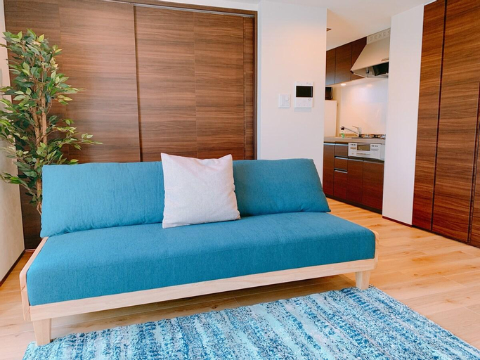 Bedroom 1, High Floor: Bright & Comfy Tsukiji/GInza 1BR Home, Chūō