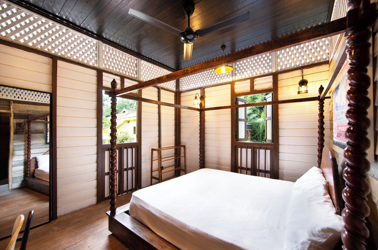 Bedroom 3, Bagas Zakariah Orchard Lodge, Kampar