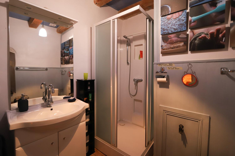 Bathroom, Chateau de Sothonod, Ain