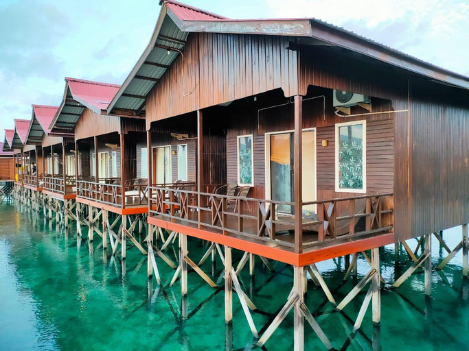Derawan Fisheries Water Cottage, Sea View, Balkon, Berau