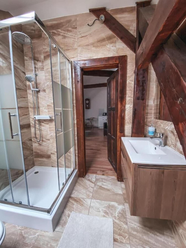 Bathroom 3, Blue Lotus Hotel & Hostel, Bratislava