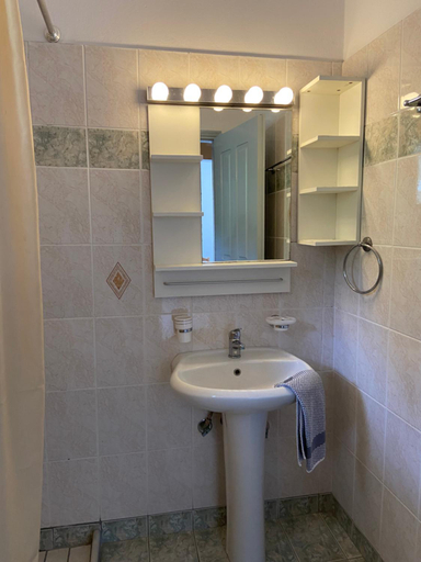 Bathroom 3, Myrtos Hotel, Ionian Islands