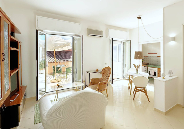 Living area, Solemar Sicilia - Terrazza del Merlo, Palermo
