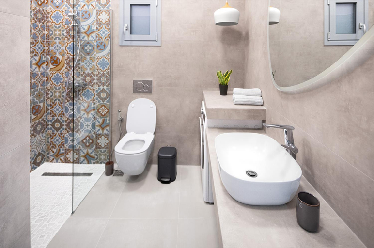 Bathroom 5, Andos Cozy & Luxury Upgraded Apartments, Attica