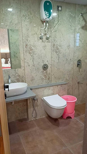 Bathroom 4, The Sky Comfort Hotel Mahi, Devbhumi Dwarka