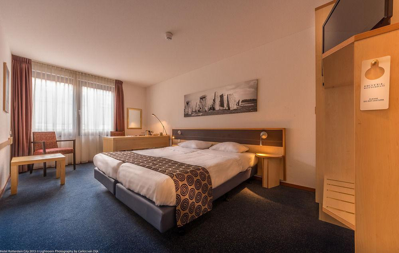Bedroom 2, Hotel Rotterdam, Rotterdam